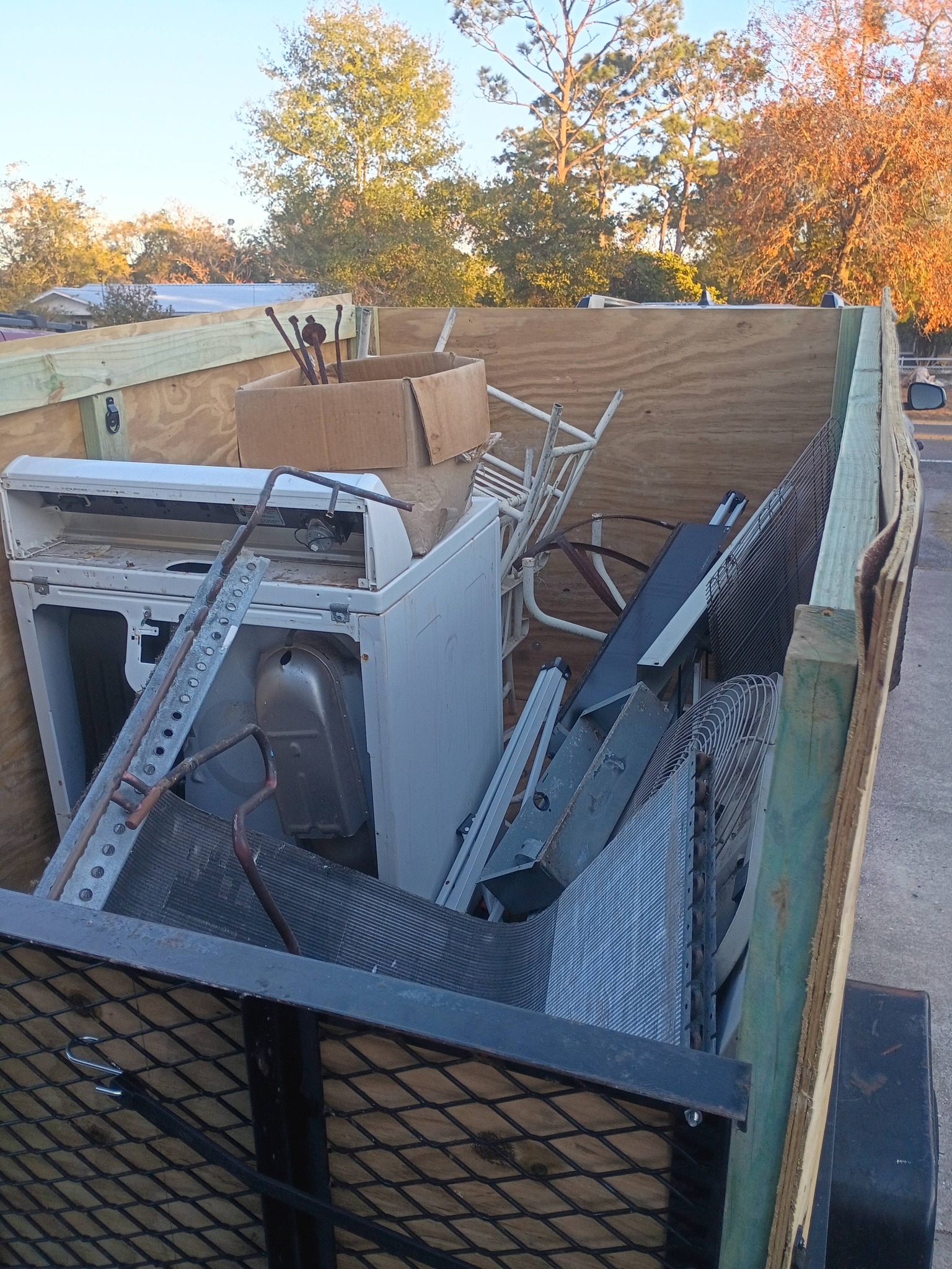 Appliance and scrap metal haul